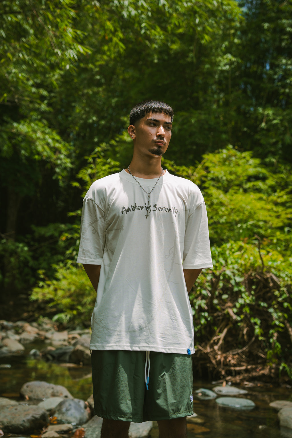 Rooted In Serenity - Swim Shorts