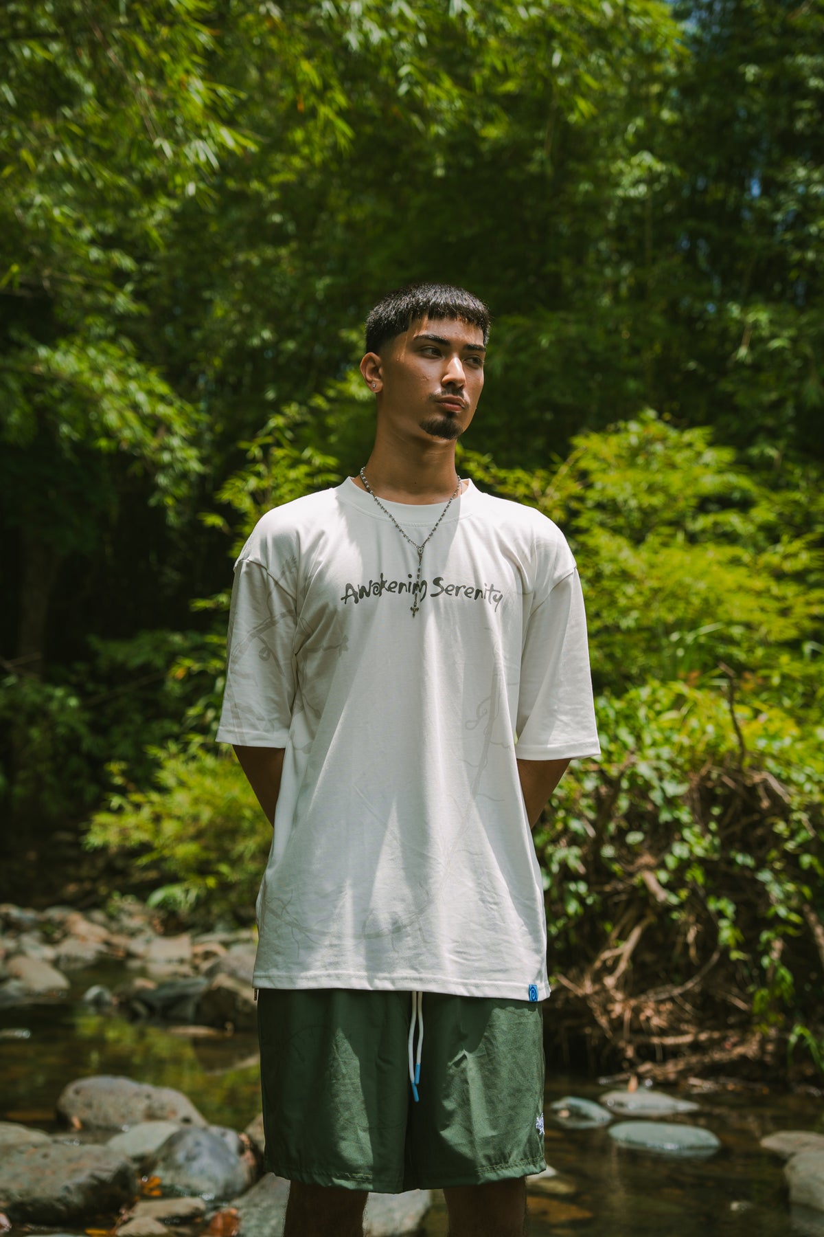Rooted In Serenity - Swim Shorts