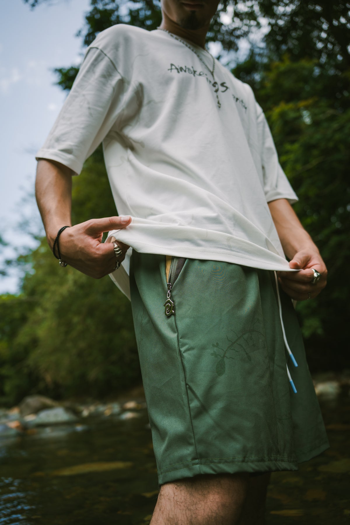Rooted In Serenity - Swim Shorts
